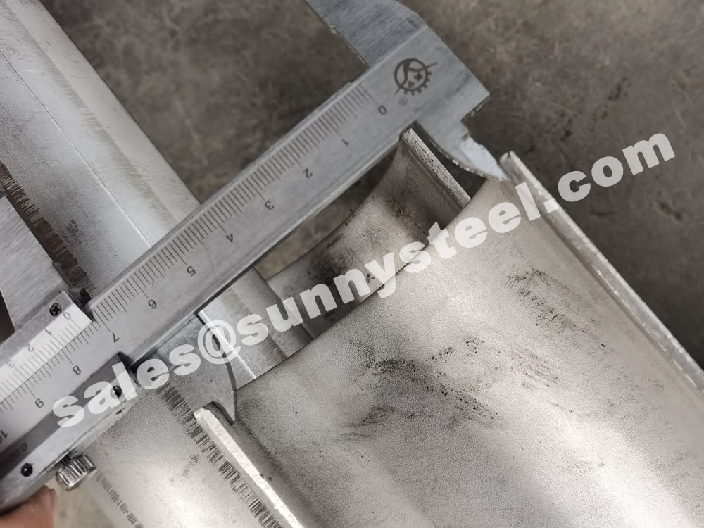 Inside diameter mesurement 310S Stainless Steel Steam Boiler Tubes Erosion Shields