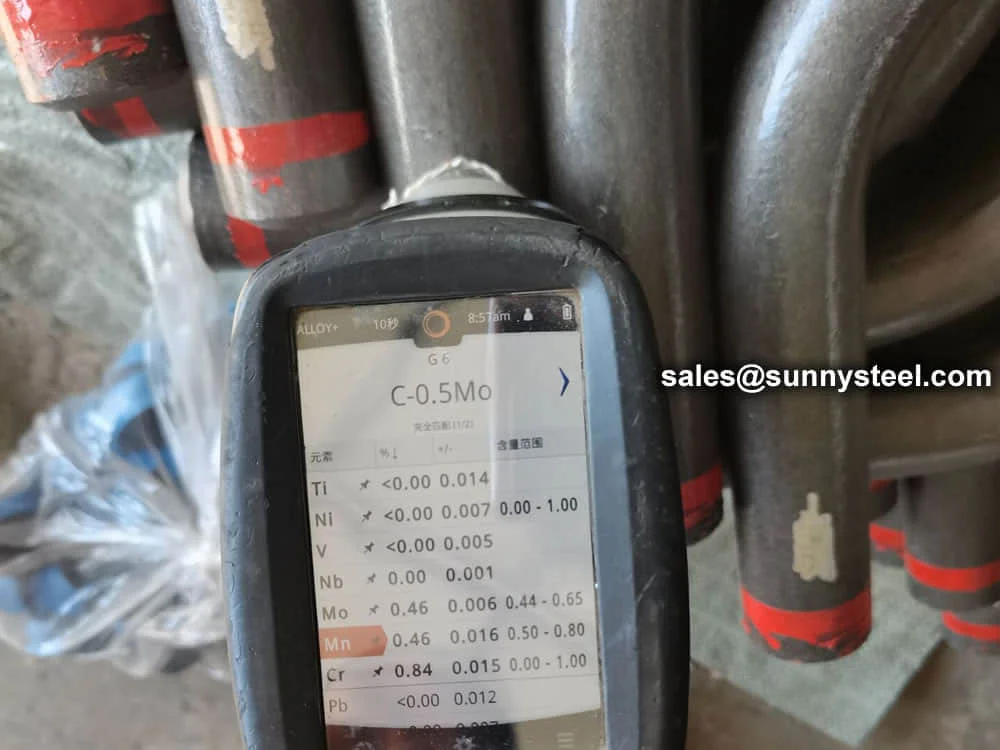 15CrMoG seamless pipe bending