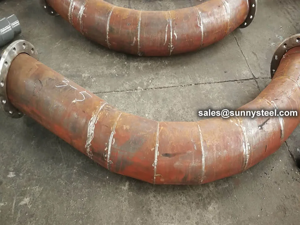 Abrasion-Resistant Alumina Ceramic Lining Bend