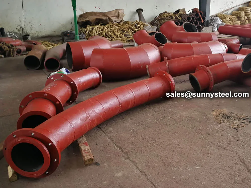 Alumina Ceramic-Lined Elbow and Pipe