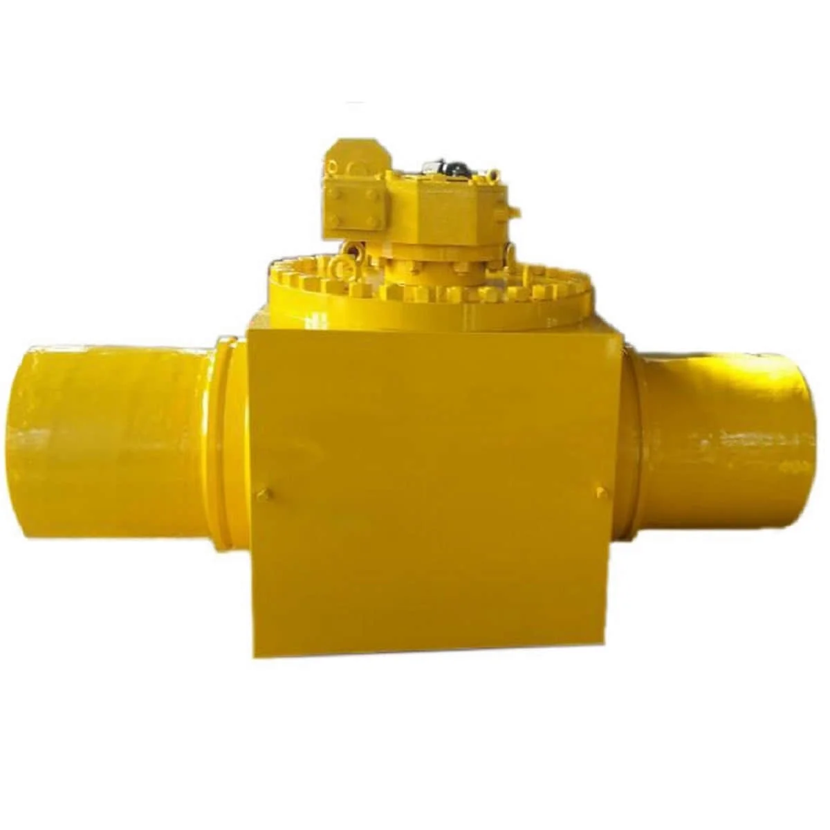 API Top Entry Ball Valve with Welded Extended Tube