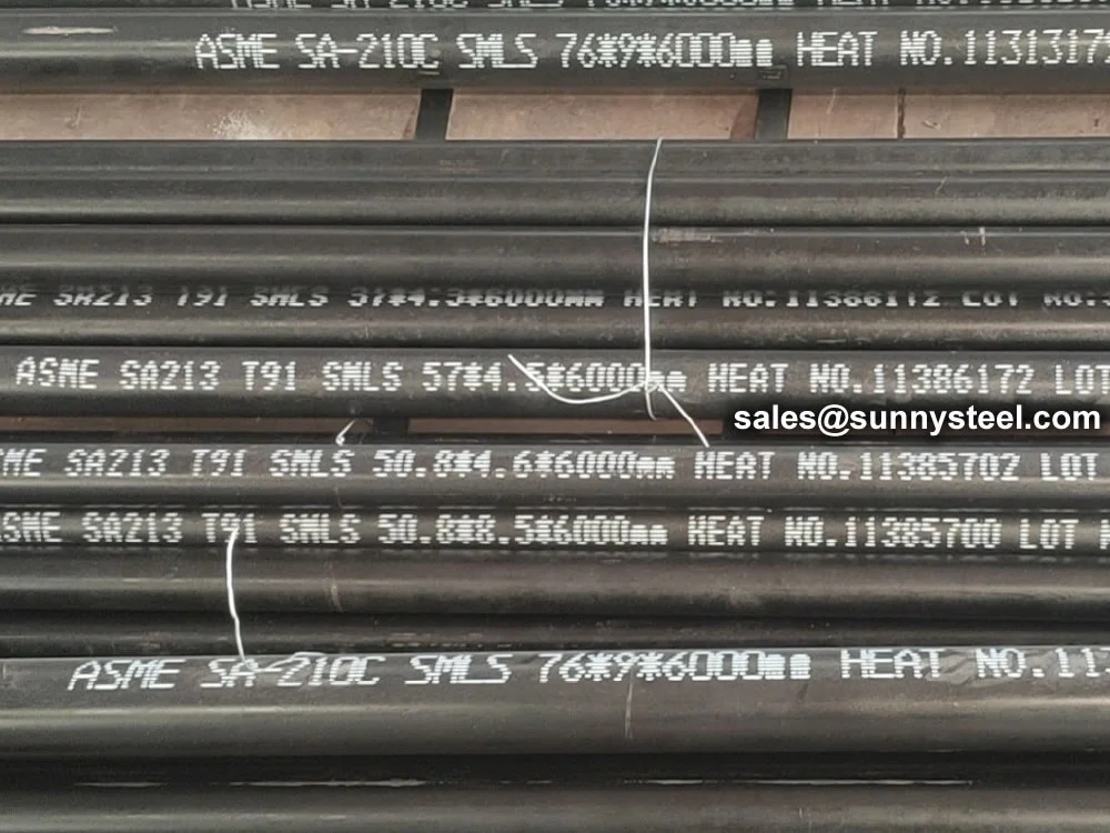 ASTM A213 Gr T91 Seamless Alloy Steel Tubing