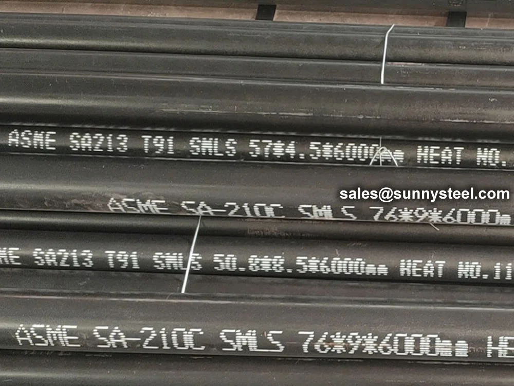 ASTM A213/SA213 T91 Seamless Alloy Steel Boiler Tubes
