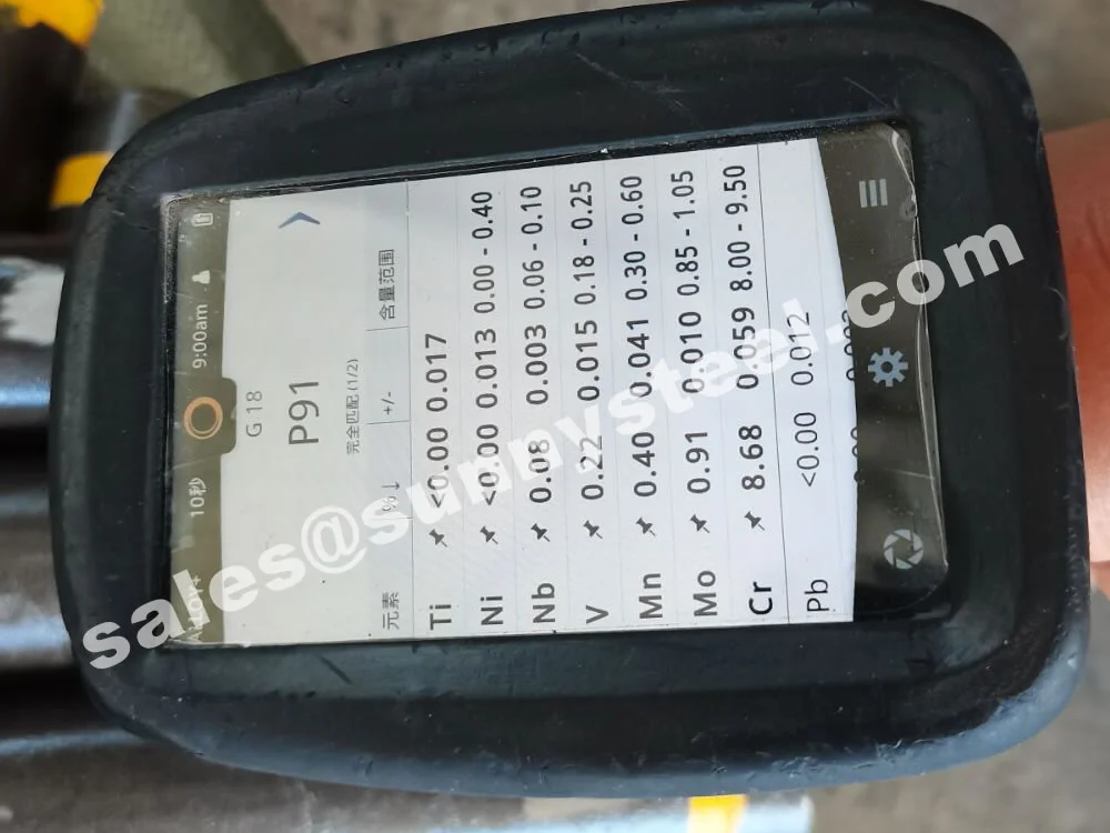 T91 alloy steel pipe bending