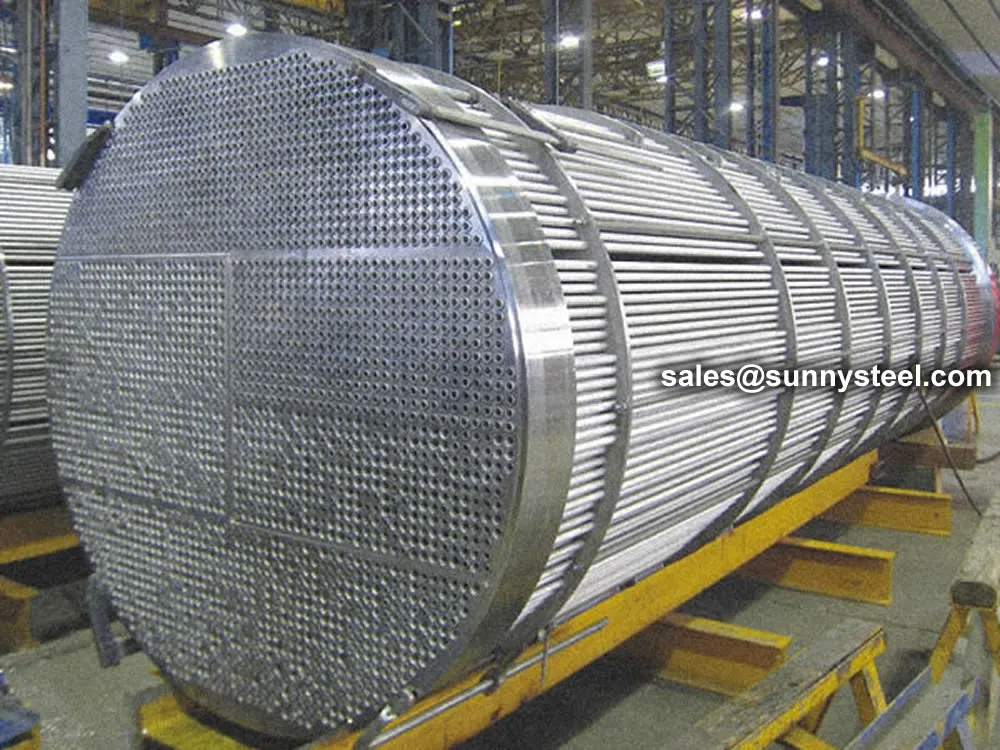 ASTM A556 Superheater Steel Tube Heat Exchanger