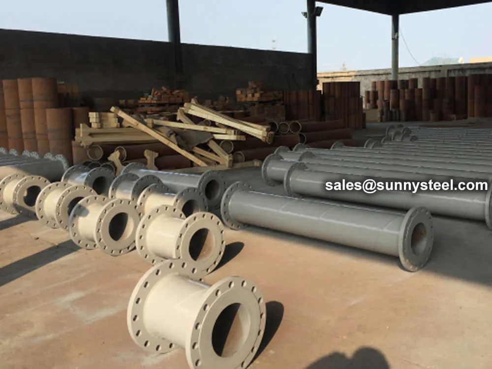 Cast Basalt Ash Pipeline