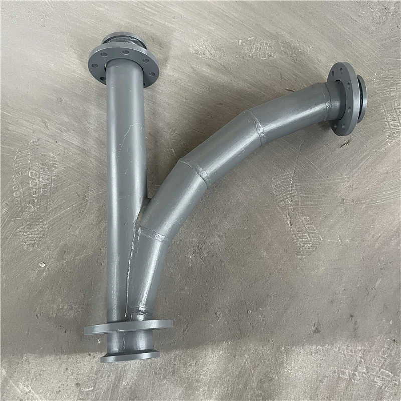 Cast Basalt Composite Elbow T‑Cock