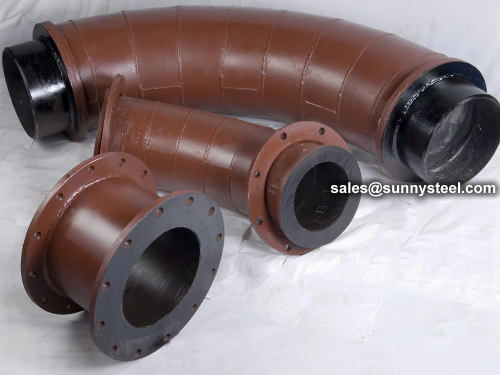 Cast Basalt Lined Pipe & Fittings