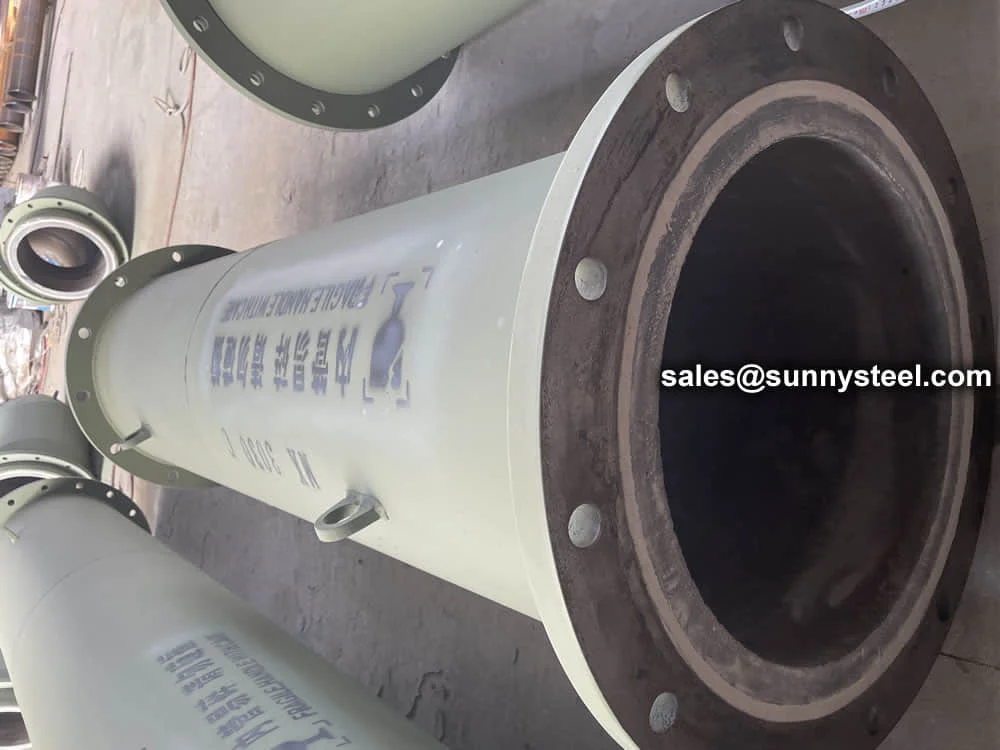 Cast Basalt Lined Pipe & Fittings (Image 14)