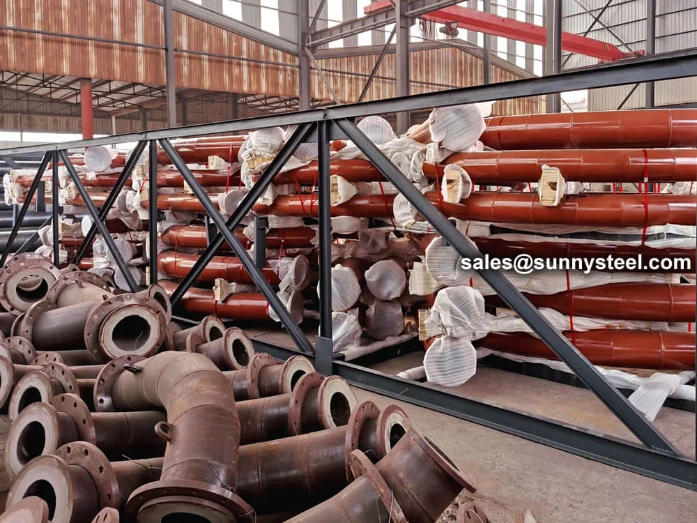 Cast Basalt Lined Pipes & Fitting