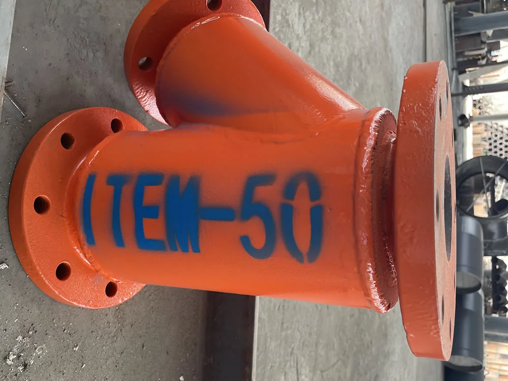 Basalt Lined Steel Tee