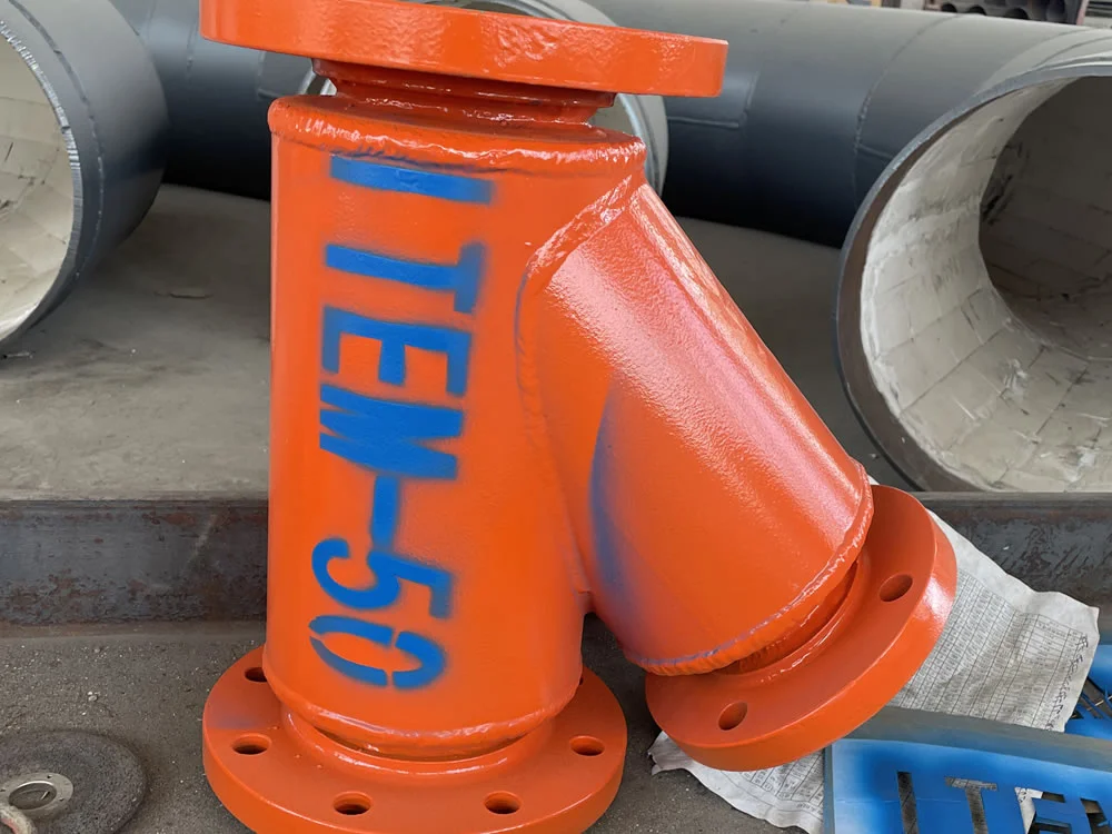 Cast Basalt Pipe Tee