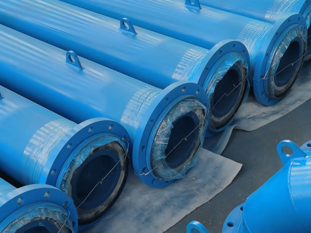 Cast basalt lined steel pipe (Image 8)