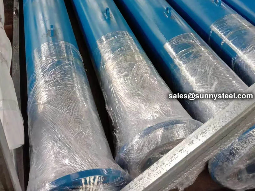 Cast Basalt Lined Steel Straight Pipe (Image 6)