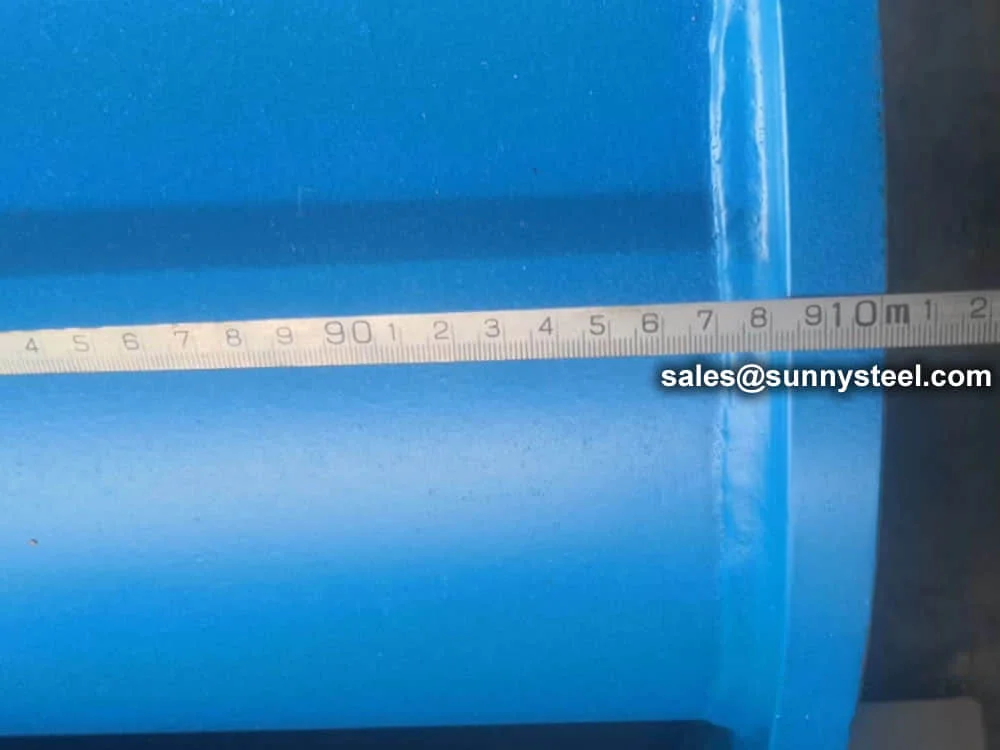 Cast Basalt Lined Steel Straight Pipe (Image 7)