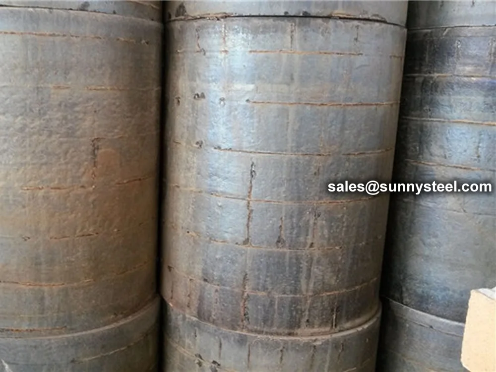 Cast Basalt Pipe with Rebar