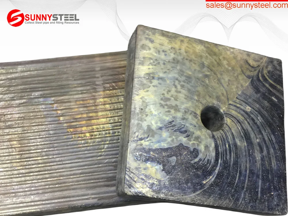 Cast Basalt Tile with Hole