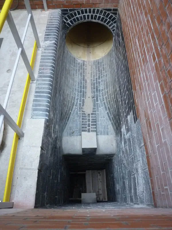 Basalt tiles in pipeline system