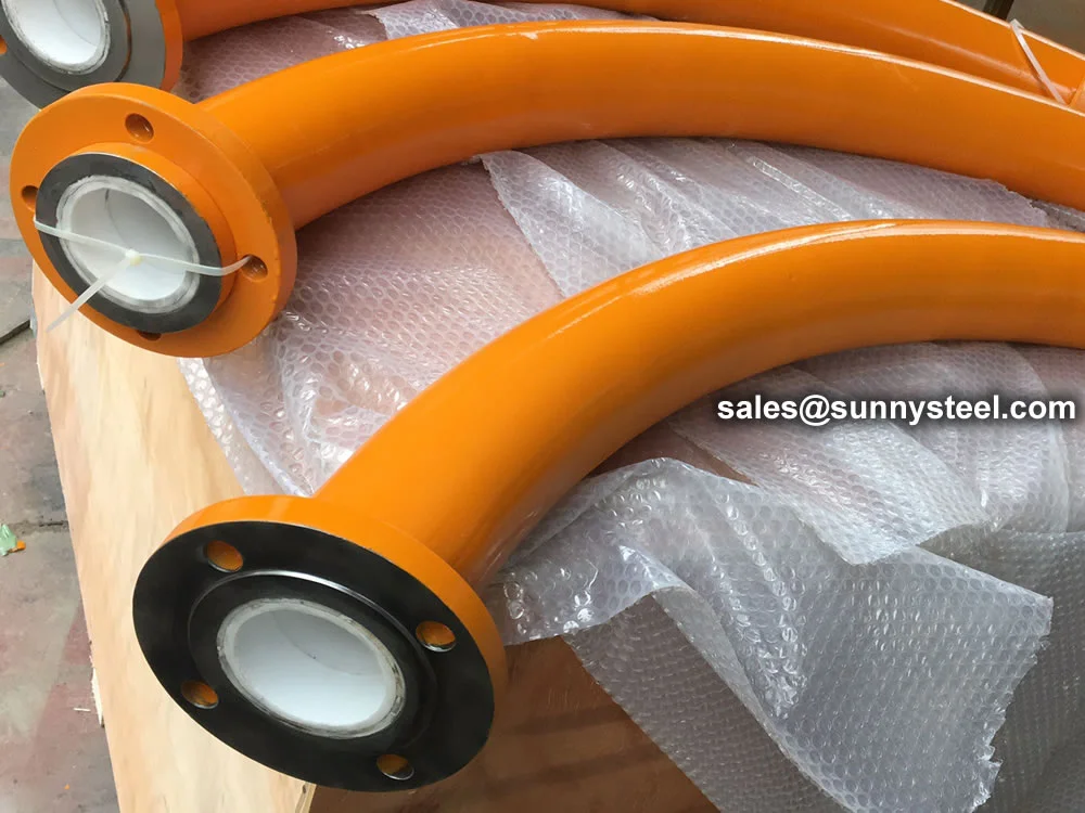 Ceramic Composite Wear Resistant Elbow for Abrasive Flow