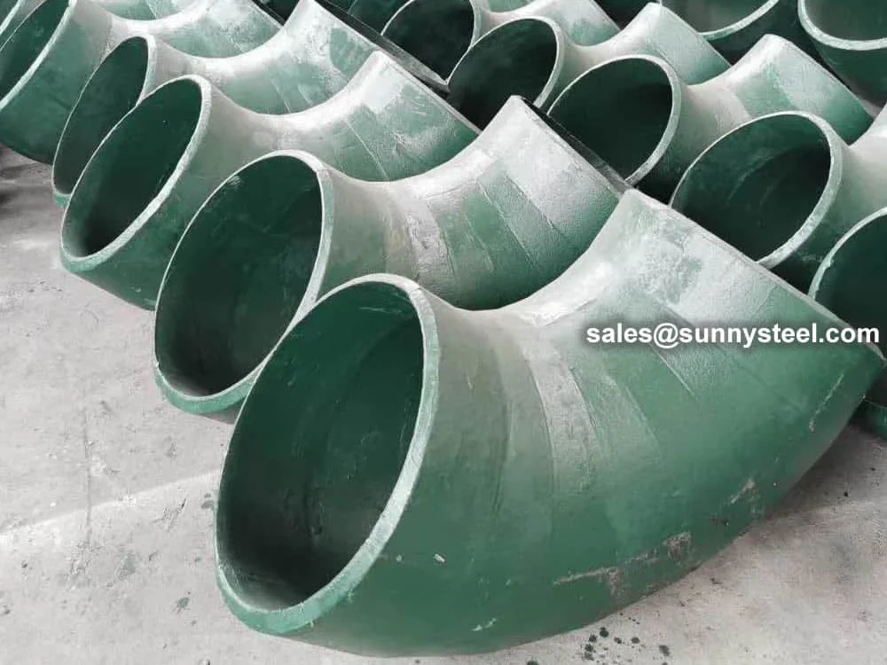 Ceramic‑Lined Pipe Elbow