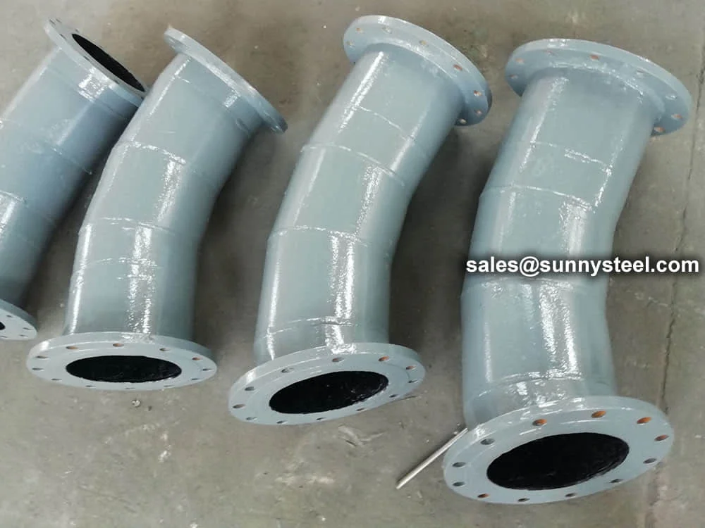 Ceramic-Lined Pipe Pieces