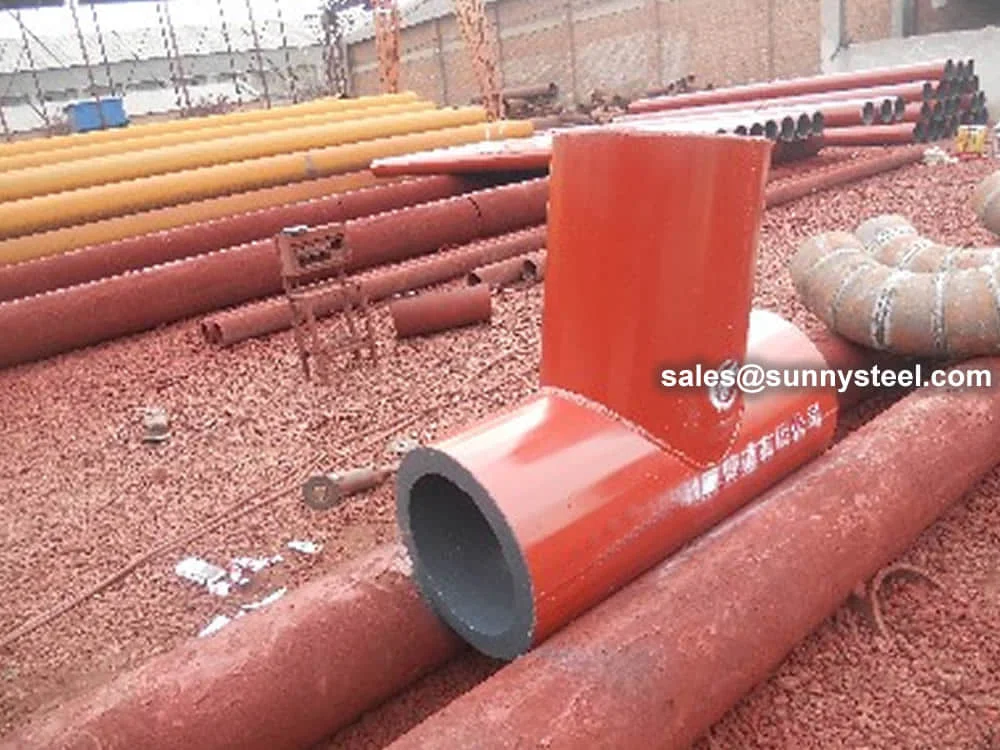 Wear‑Resistant Pipe Tee