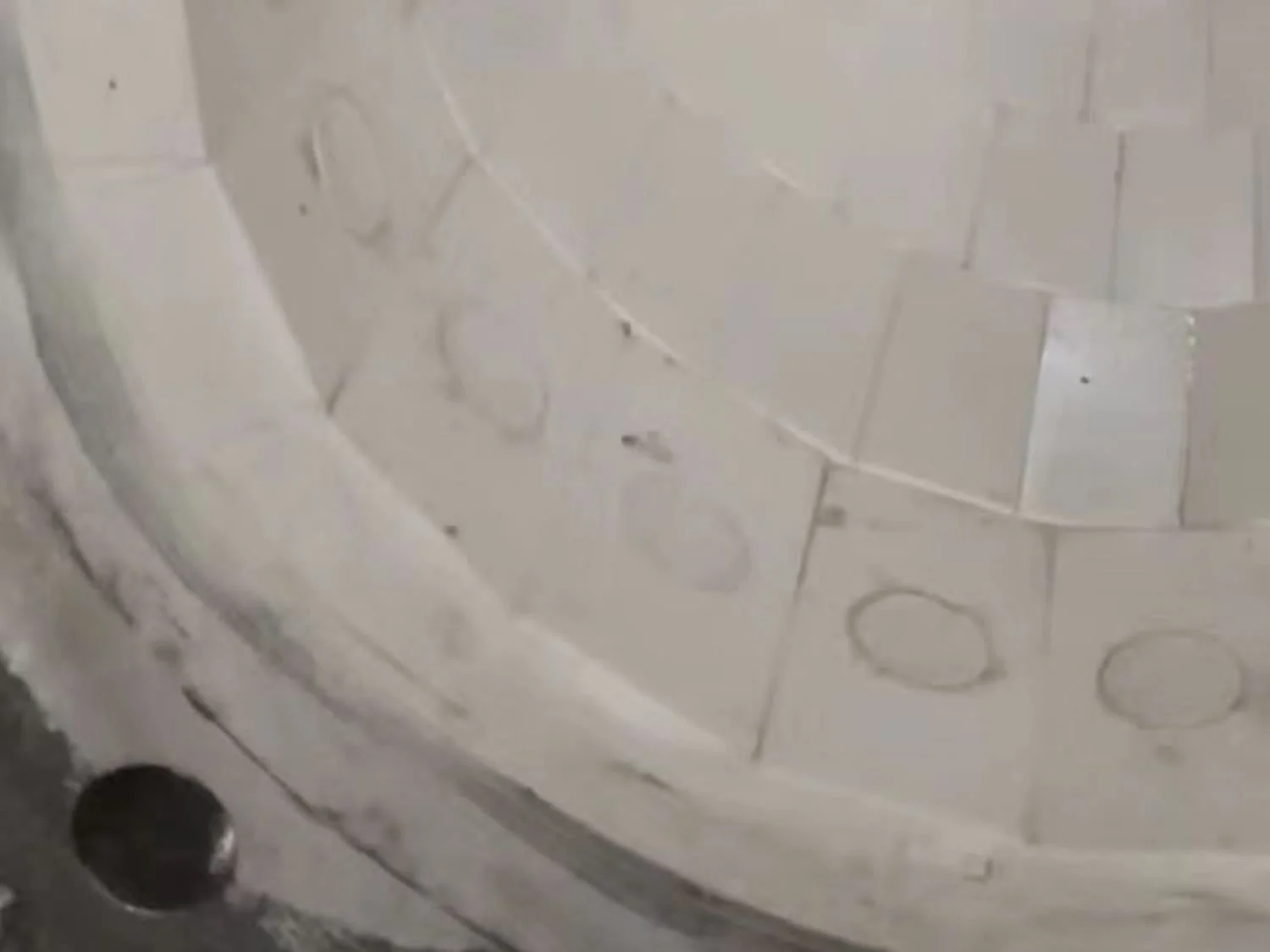 Ceramic tile lined pipe