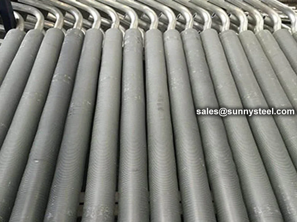 Customized Bend Extruded Fin Tub