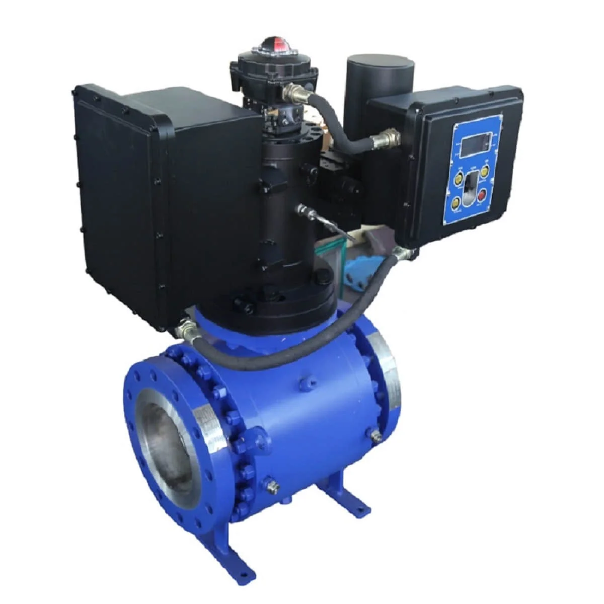 Electric Hydraulic V-Notch Control Valve