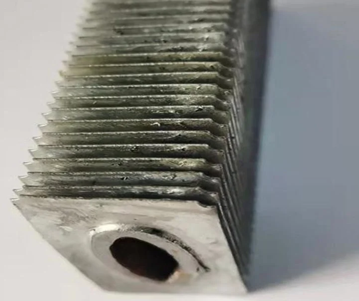 Elliptical H-shaped fin tube