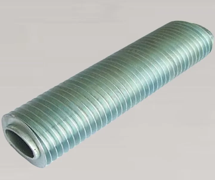 Elliptical oval fin tube