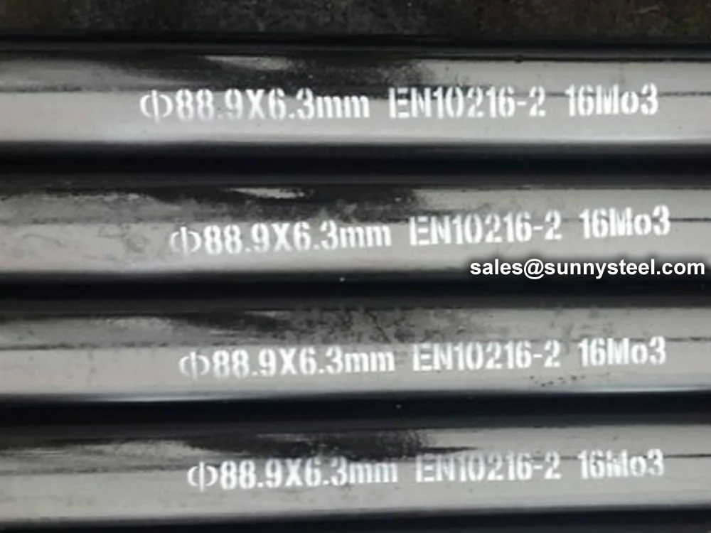 EN 10216-2 16Mo3 Seamless Carbon Steel Pipe