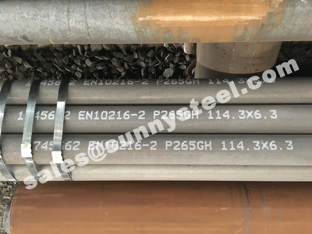 EN 10216-2 P265GH Seamless Carbon Steel Tube