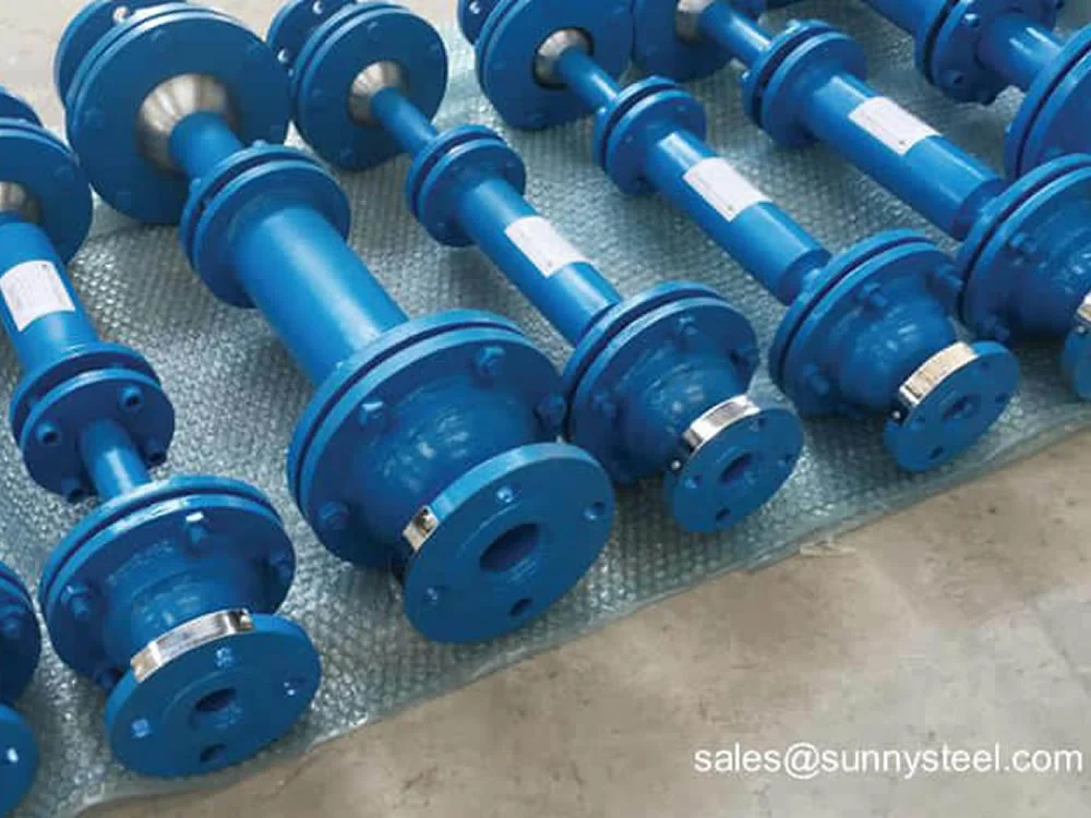 Metal double ball expansion joint