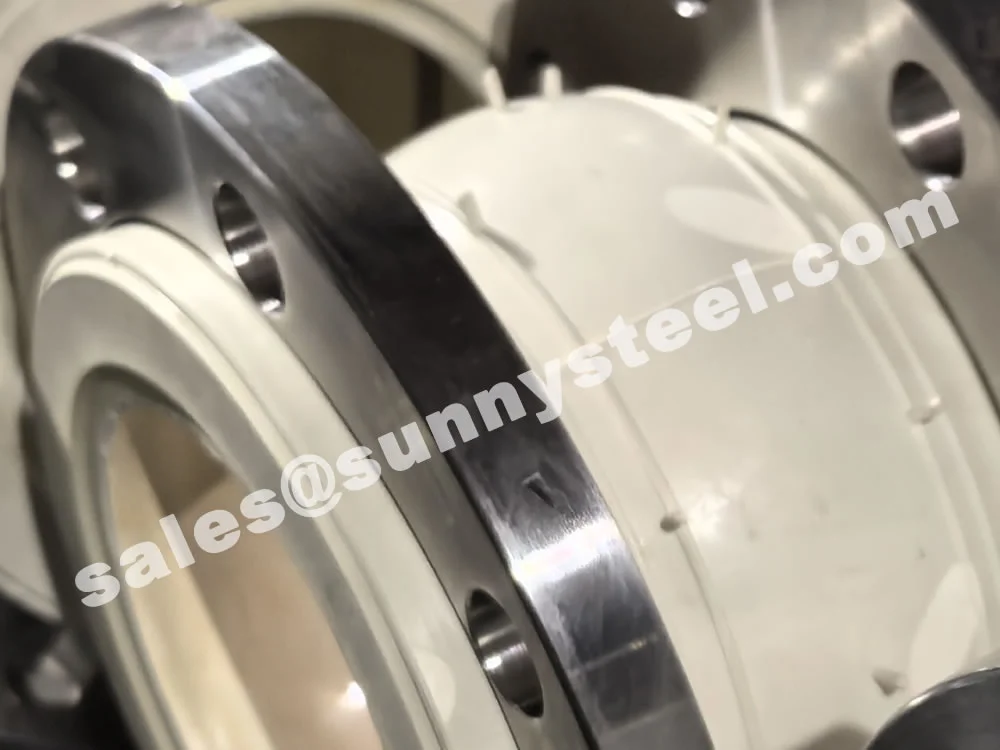 Rubber expansion joints for food