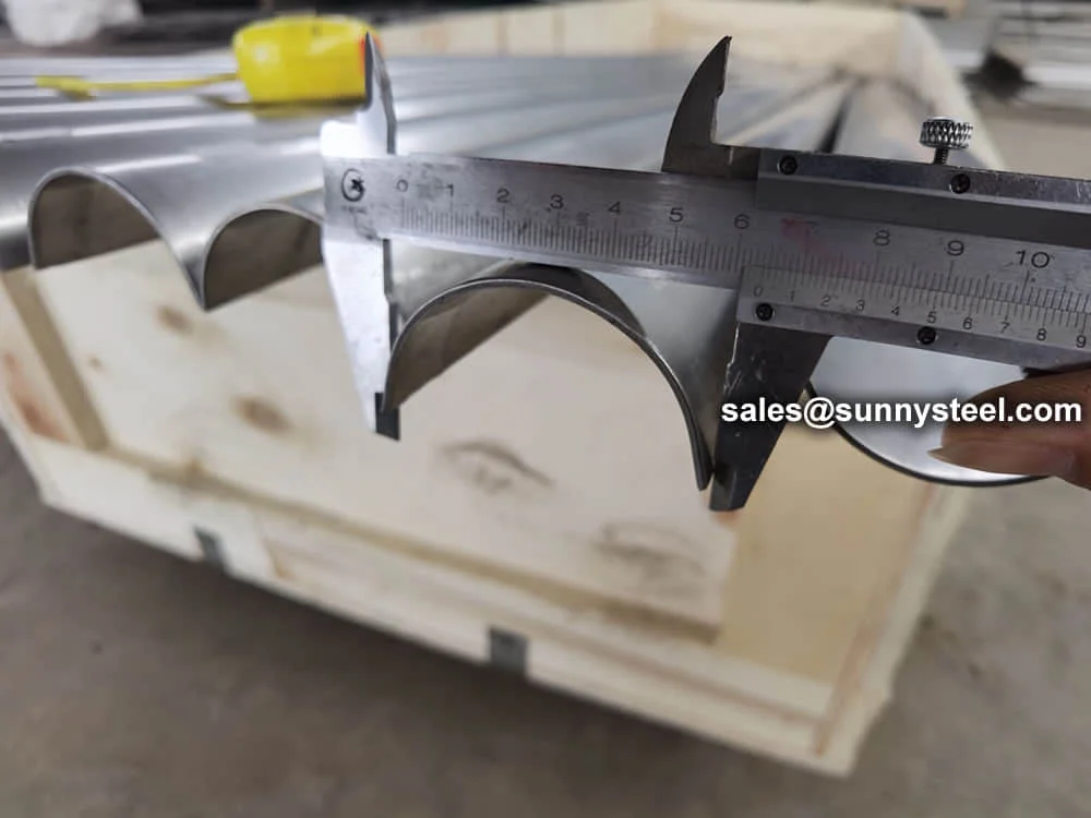 Half-Round Anti-Corrosion and Anti-Wear Shields for Boiler Tubes