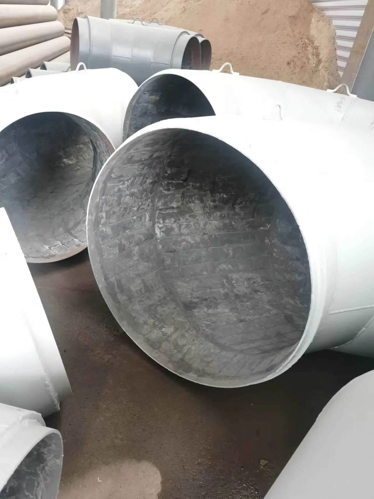 Basalt Tile Lined Pipe