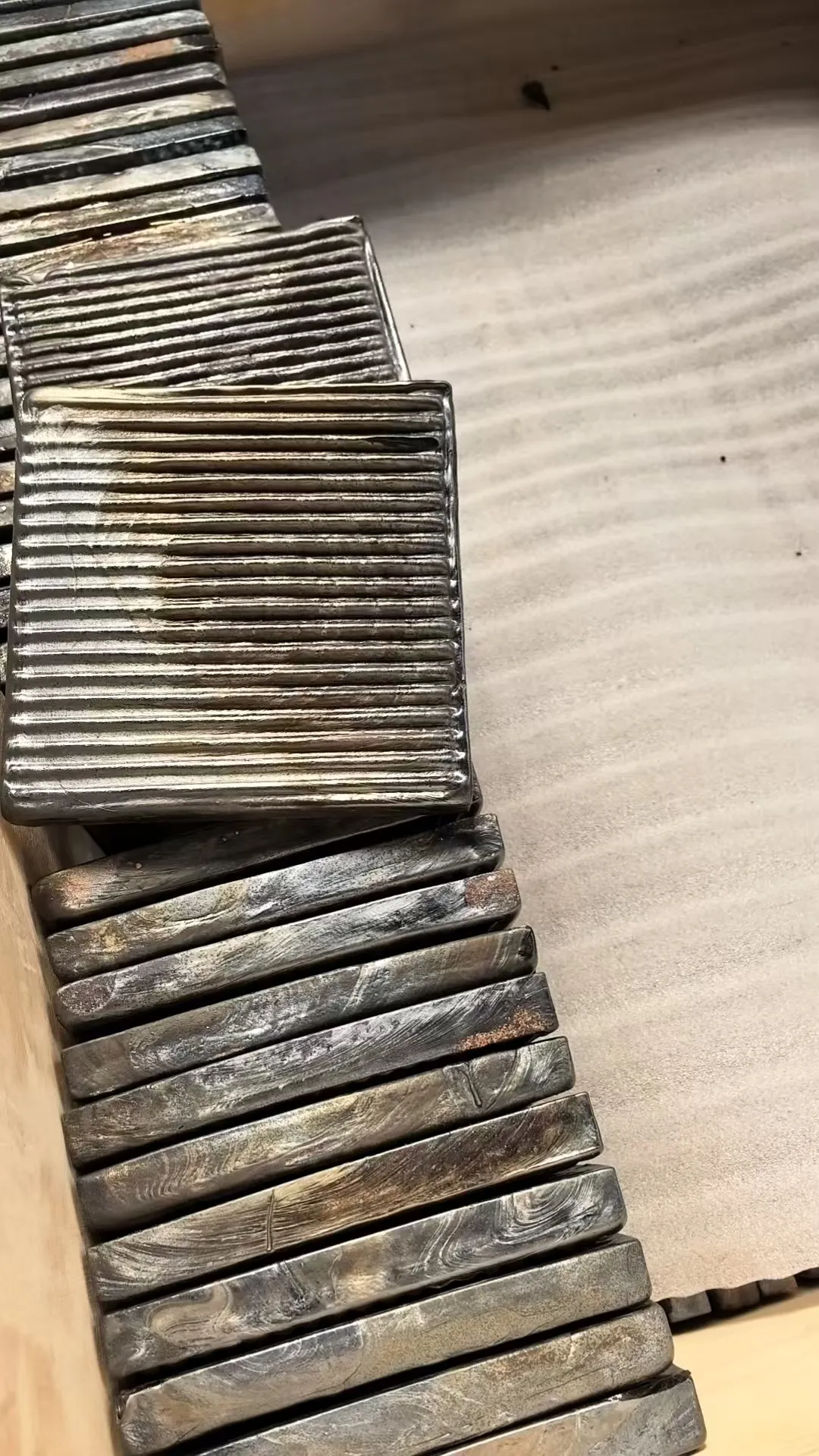 Inspection cast basalt tiles 1