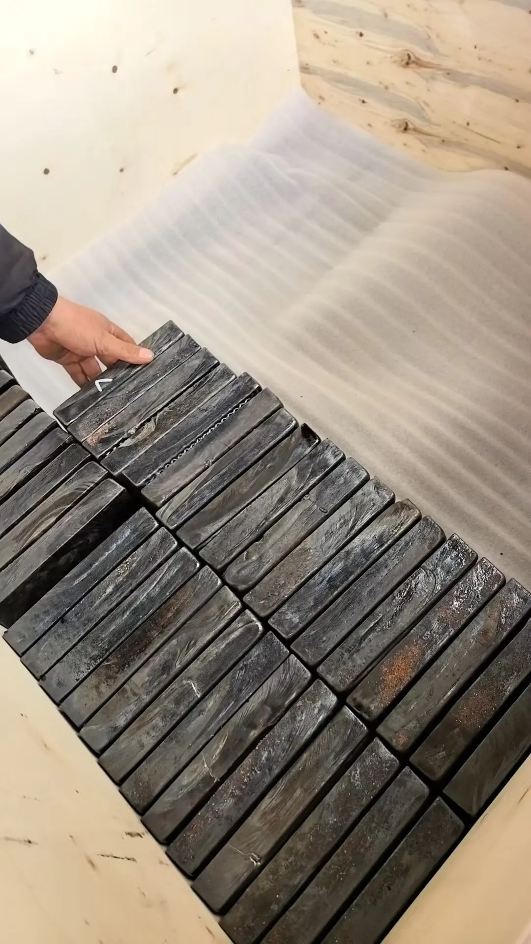 Inspection cast basalt tiles 12