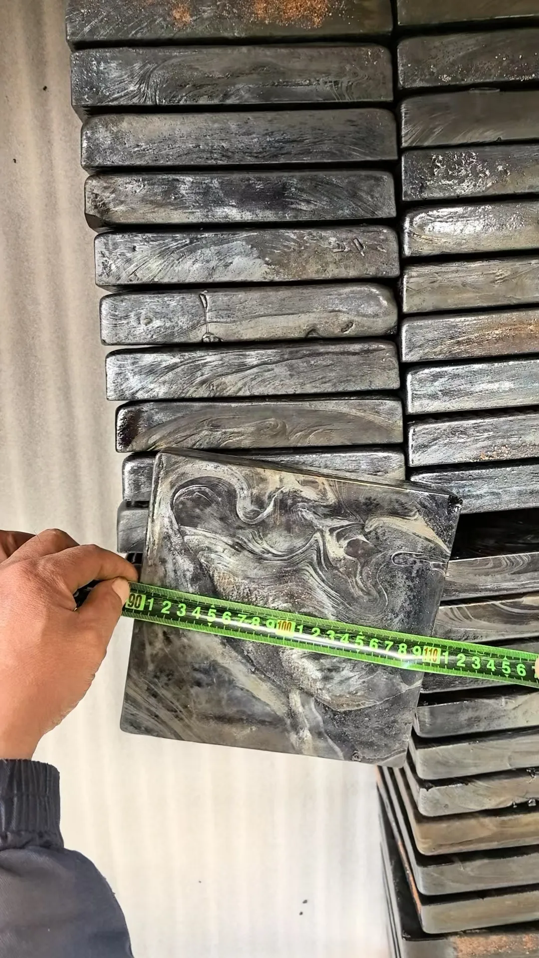 Inspection cast basalt tiles 16