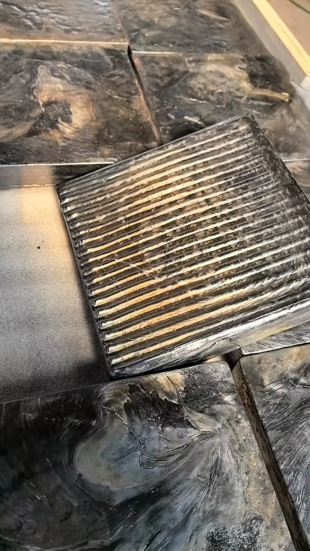 Inspection cast basalt tiles 3