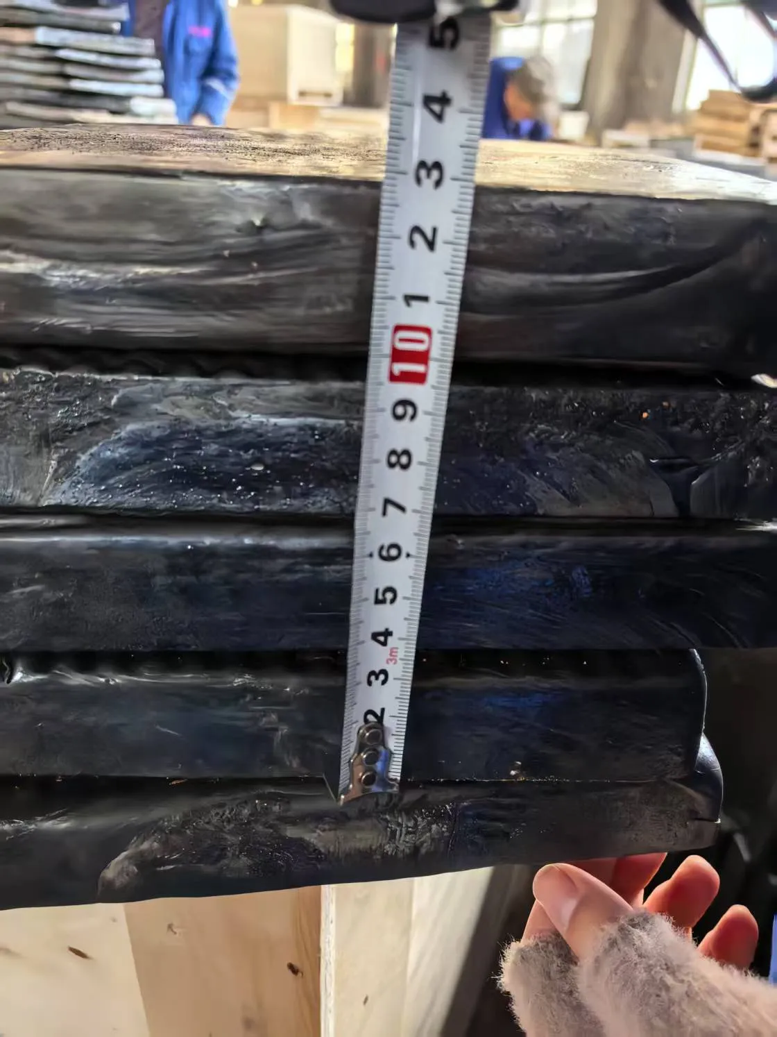 Inspection cast basalt tiles 7