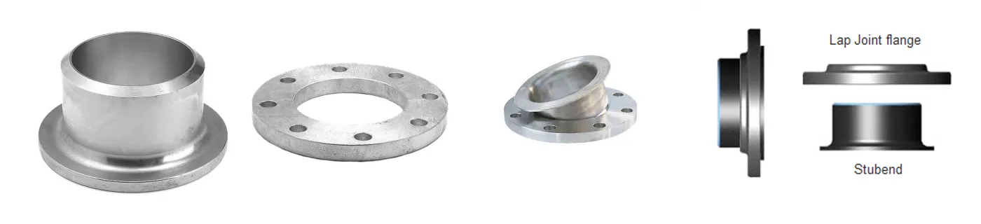 Lap joint flange assembly