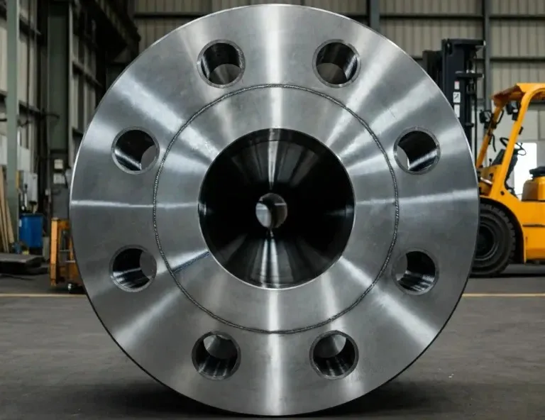 Large custom industrial Flange