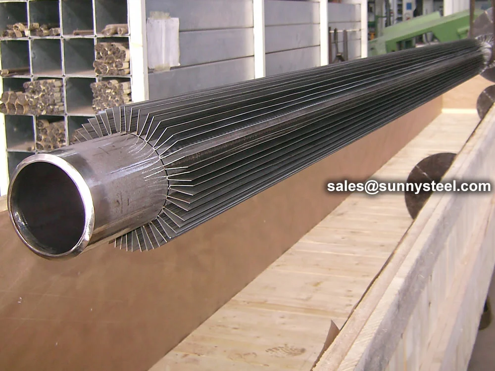 Welded Longitudinal Finned Tubes