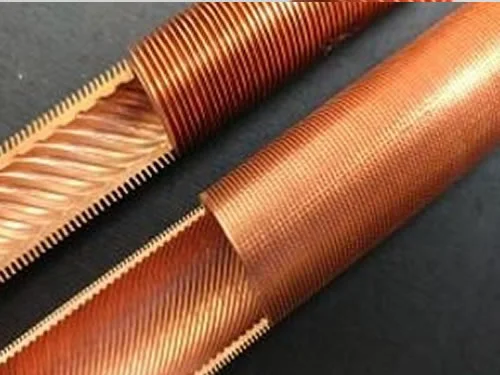 Low finned threaded tube