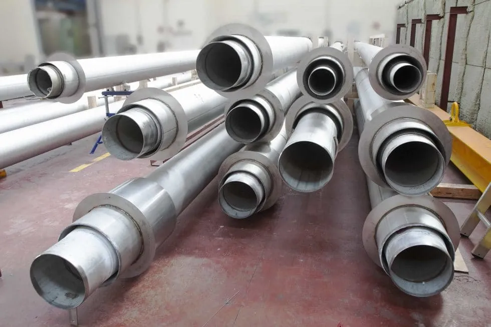 Pipes for Cryogenic Devices
