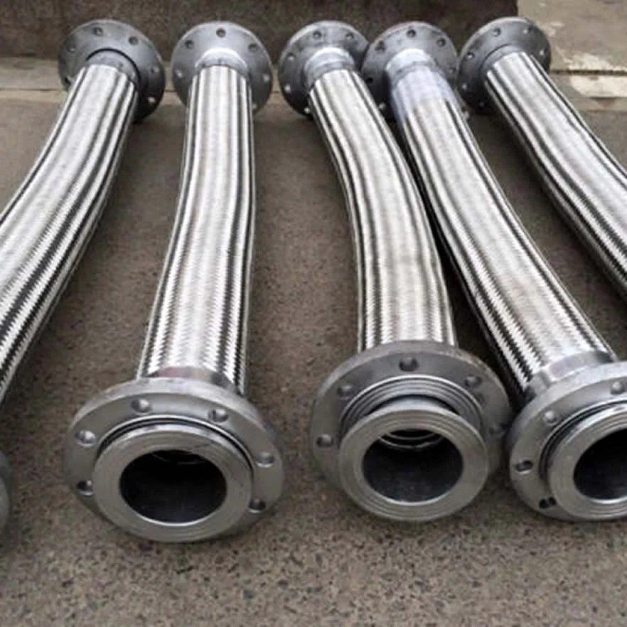 SS Flexible Metal Hose with Fixed Loose Flange