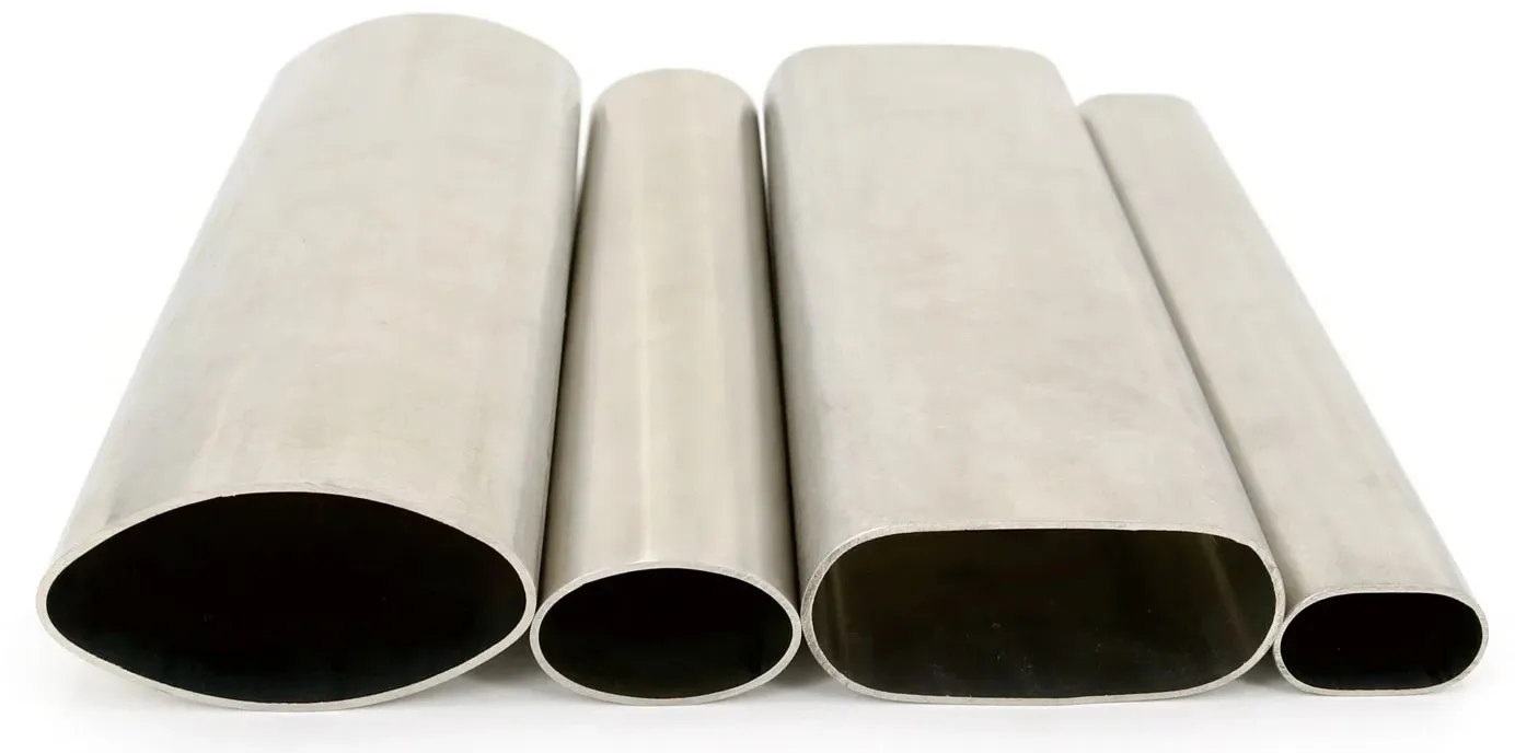 Stainless Steel Elliptical Oval Pipes