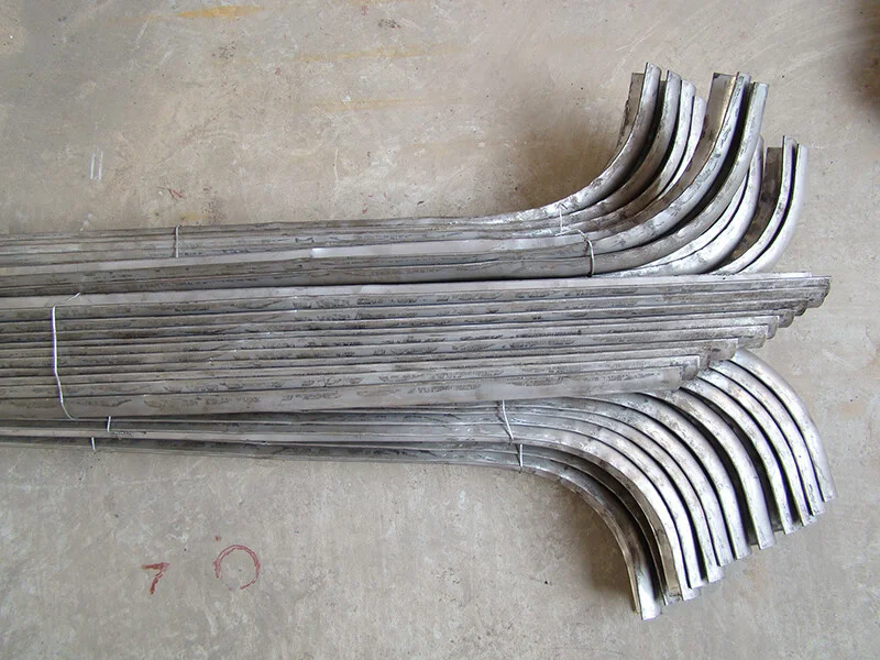Stainless Steel Climbing Pipe Shields for Gas-Fired Boilers